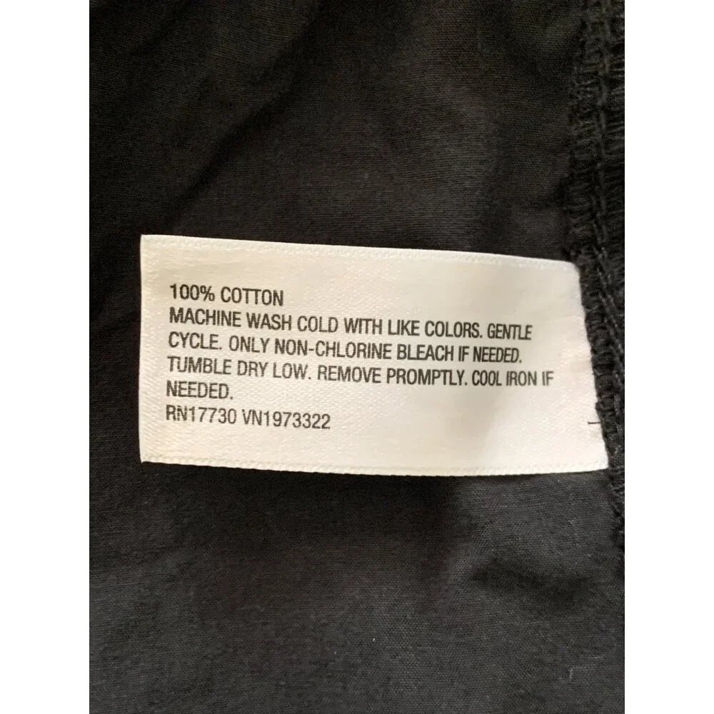 Wild Fable Black Cargo Maxi Skirt Adjustable Drawstring Hem Multiple Pockets XXS - Picture 12 of 13